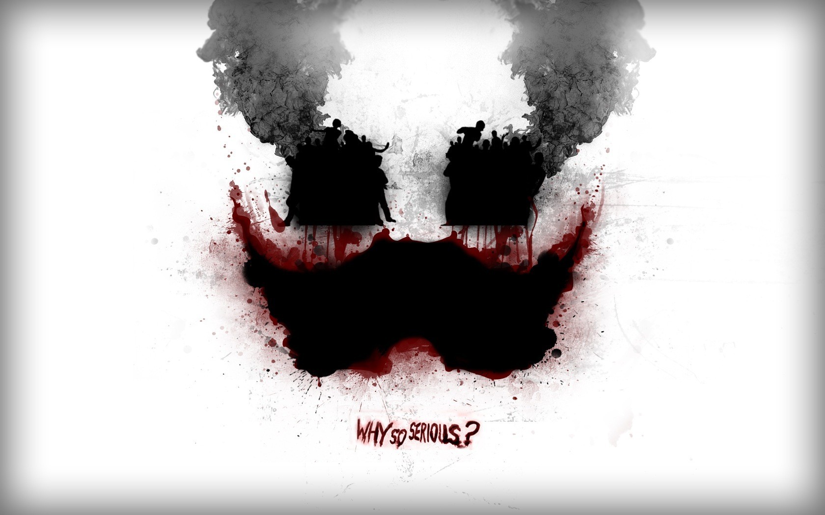 The Dark Knight Joker "Why So Serious?" HD Wallpaper