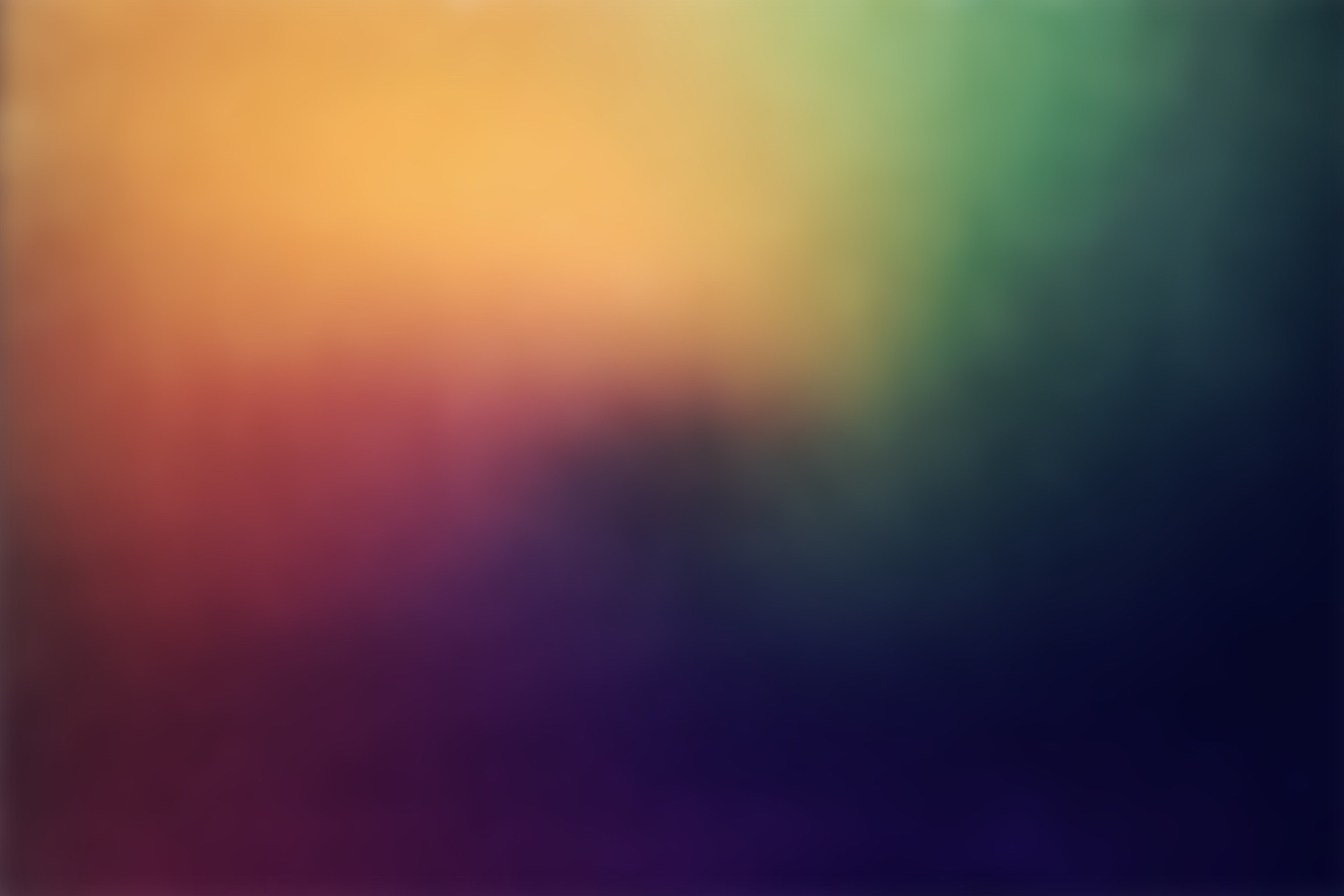 Abstract gradient with orange, red, green, and purple hues HD Wallpaper