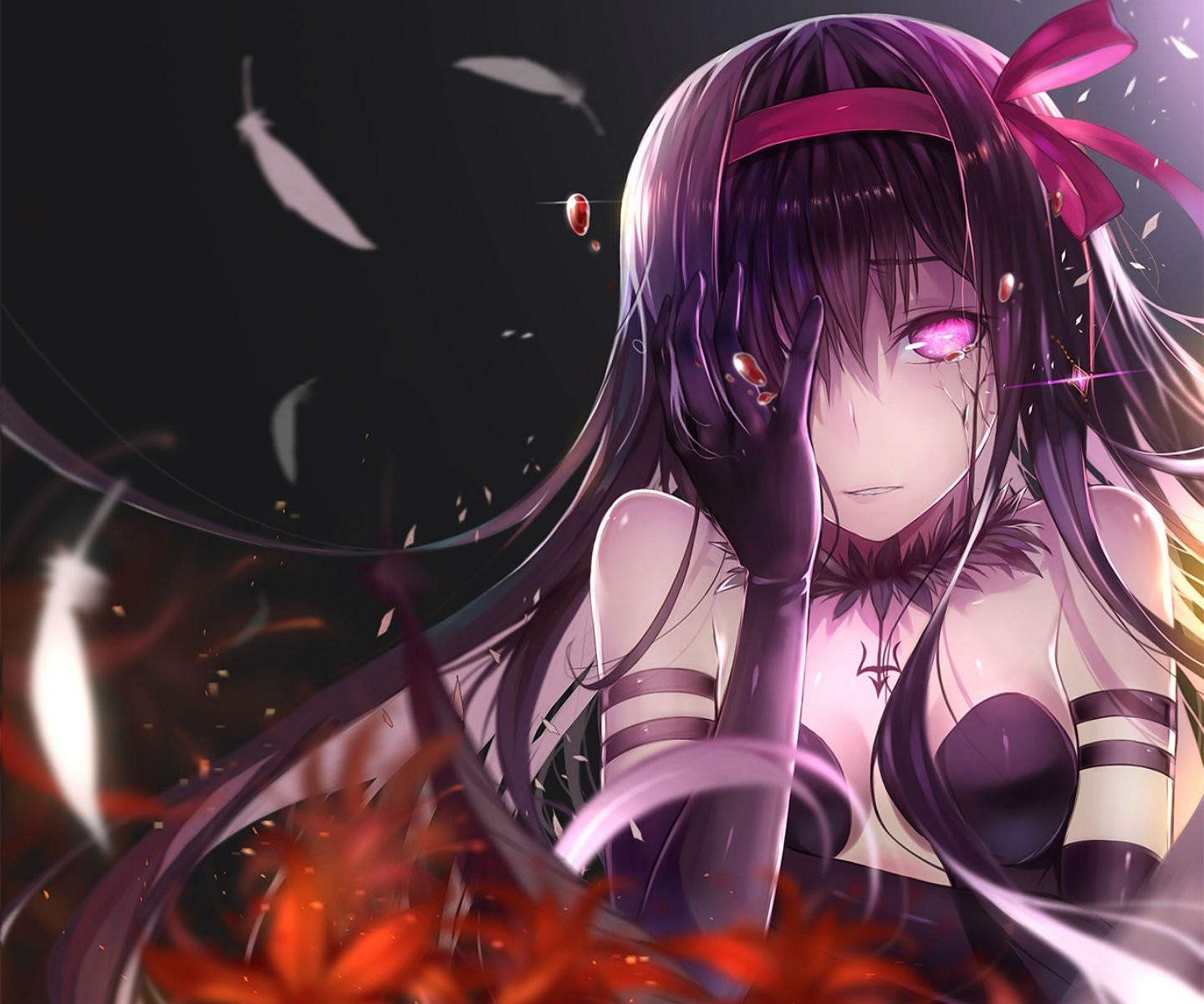 Akemi Homura from Mahou Shoujo Madoka Magica HD Wallpaper