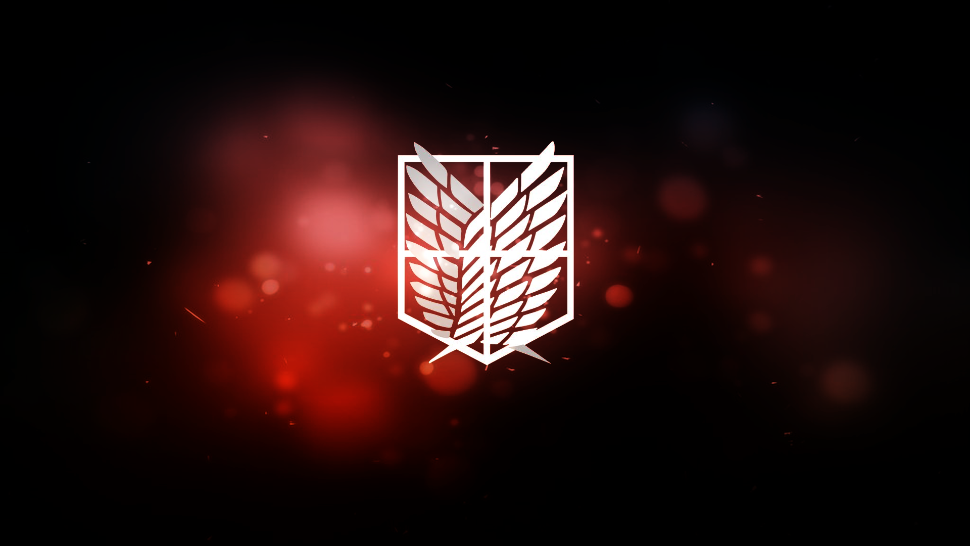 Attack on Titan Wings of Freedom logo HD Wallpaper