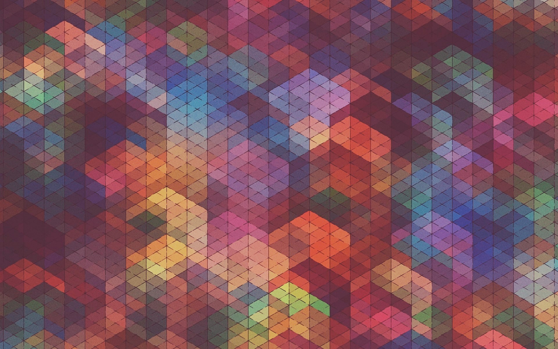 Colorful geometric pattern by Simon C. Page HD Wallpaper