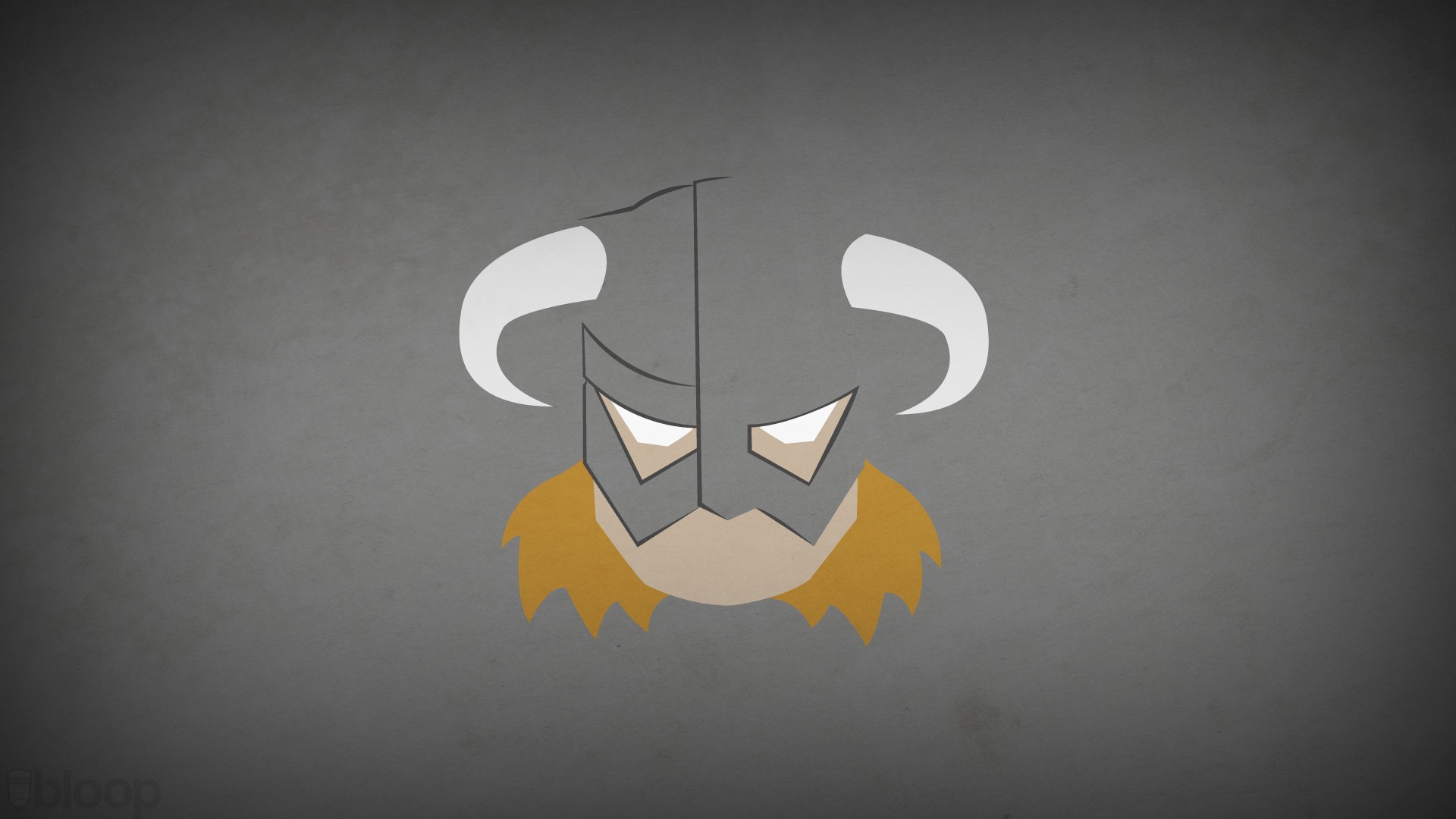 Dovahkiin from The Elder Scrolls V: Skyrim, minimalist art HD Wallpaper