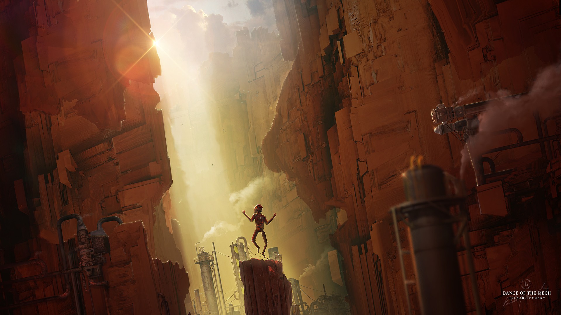 Kuldar Leement's Dance of the Mech HD Wallpaper
