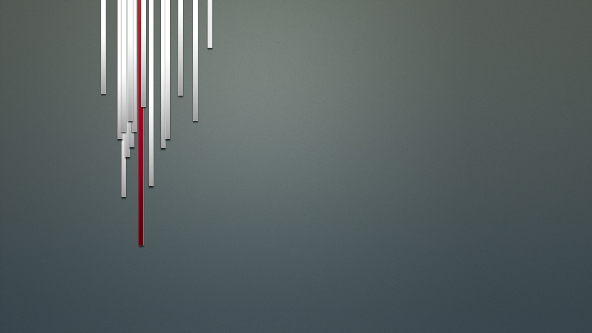 Abstract minimalist lines on a gray background HD Wallpaper