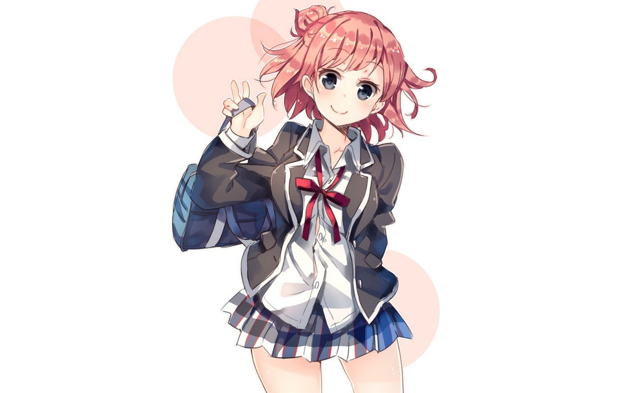 Yuigahama Yui from Yahari Ore no Seishun Love Comedy wa Machigatteiru HD Wallpaper