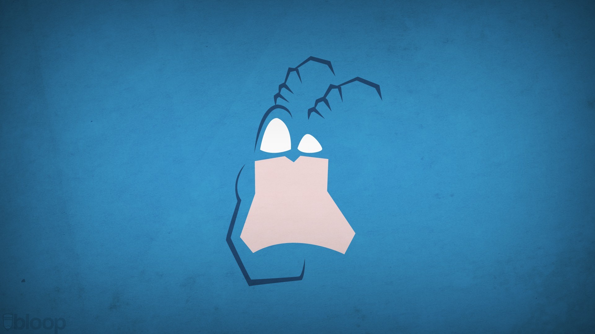 The Tick Minimalist Illustration HD Wallpaper