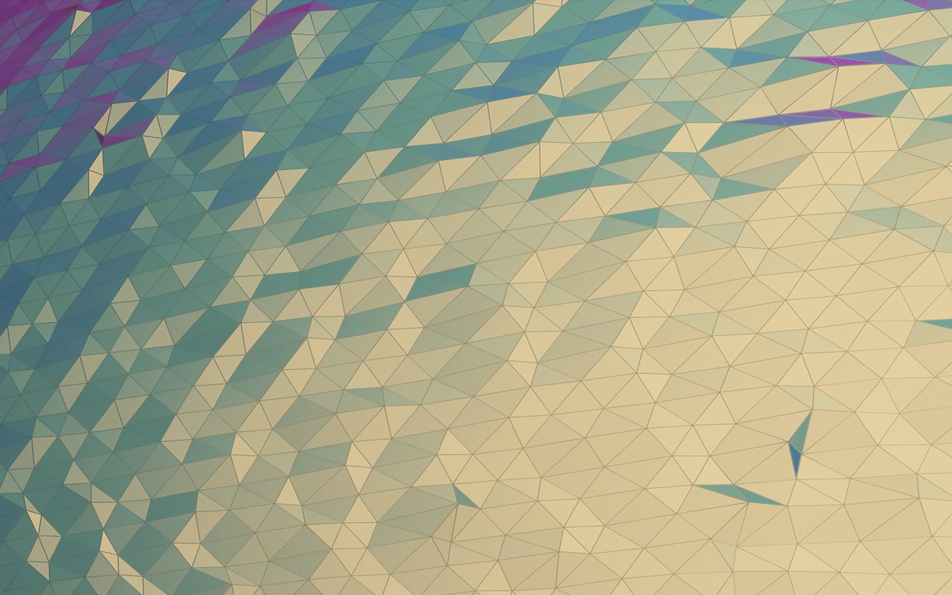 Abstract geometric low-poly digital art HD Wallpaper