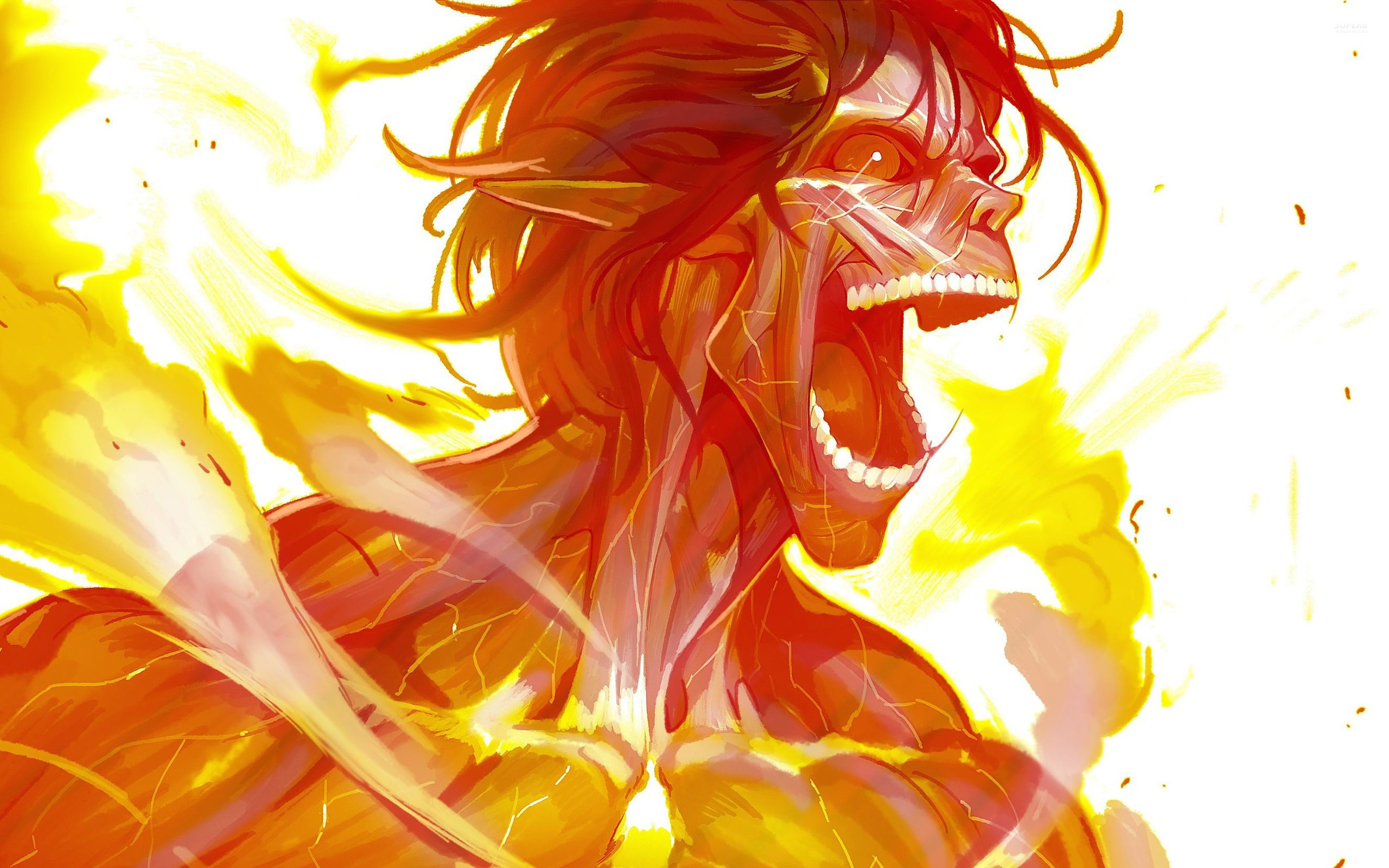 Attack on Titan: The Founding Titan's Roar HD Wallpaper