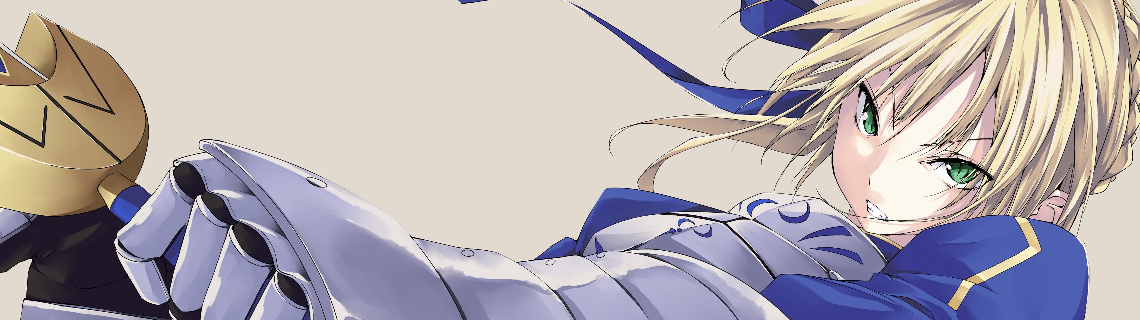 Saber from Fate Series in Armor HD Wallpaper