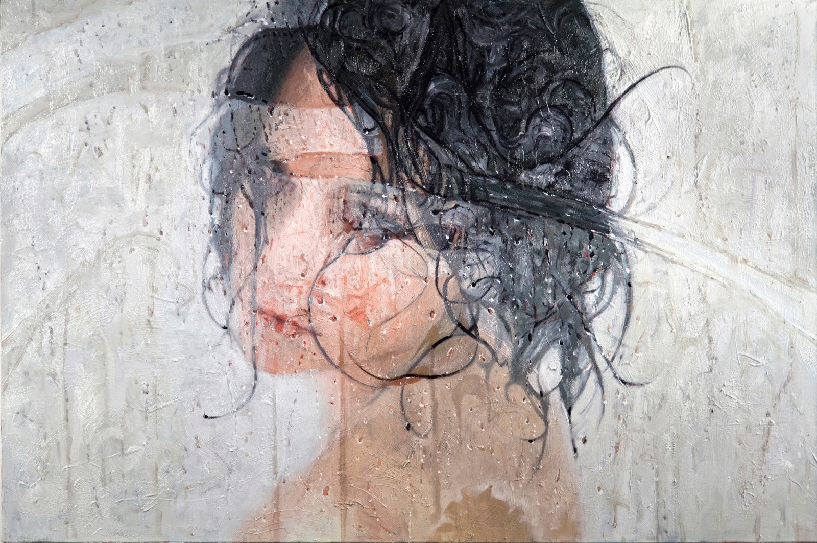 Painting of a woman by Alyssa Monks HD Wallpaper