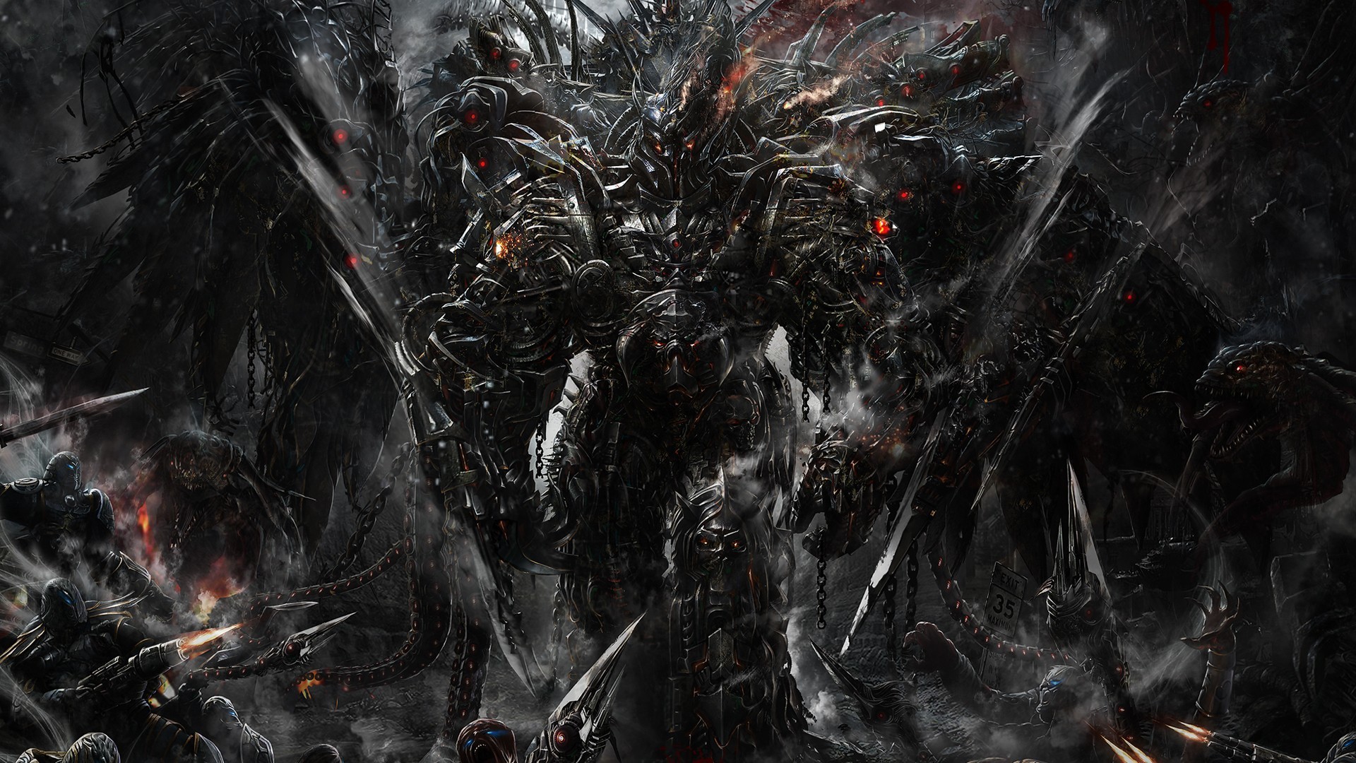 Dominance War Gothic Fantasy Art Battle HD Wallpaper