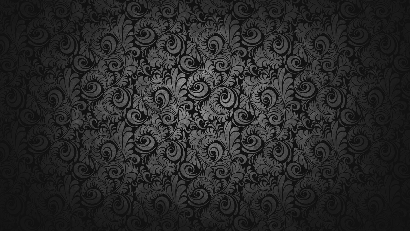 Dark floral pattern texture HD Wallpaper