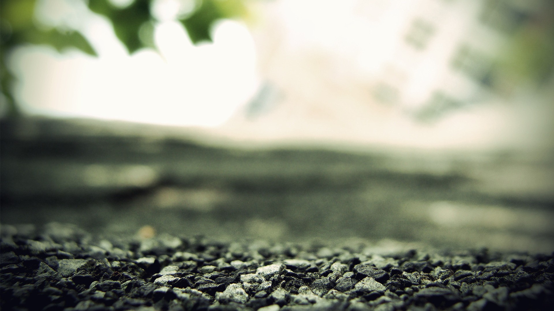 Close-up of small stones with blurred background HD Wallpaper