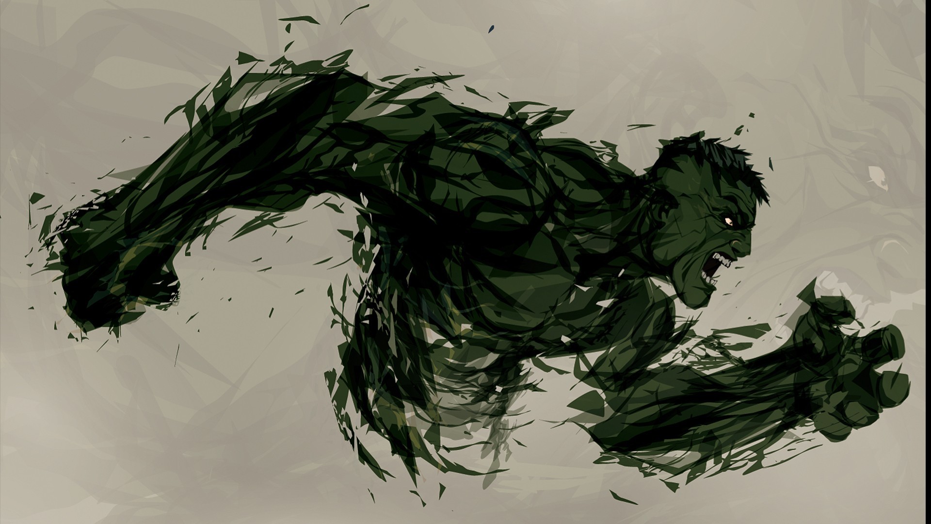 Hulk artwork from Marvel Comics HD Wallpaper