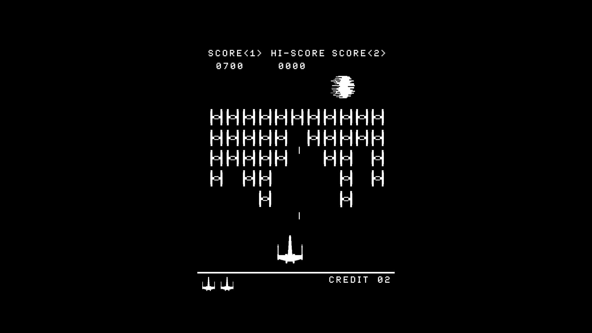 Star Wars arcade game screen HD Wallpaper