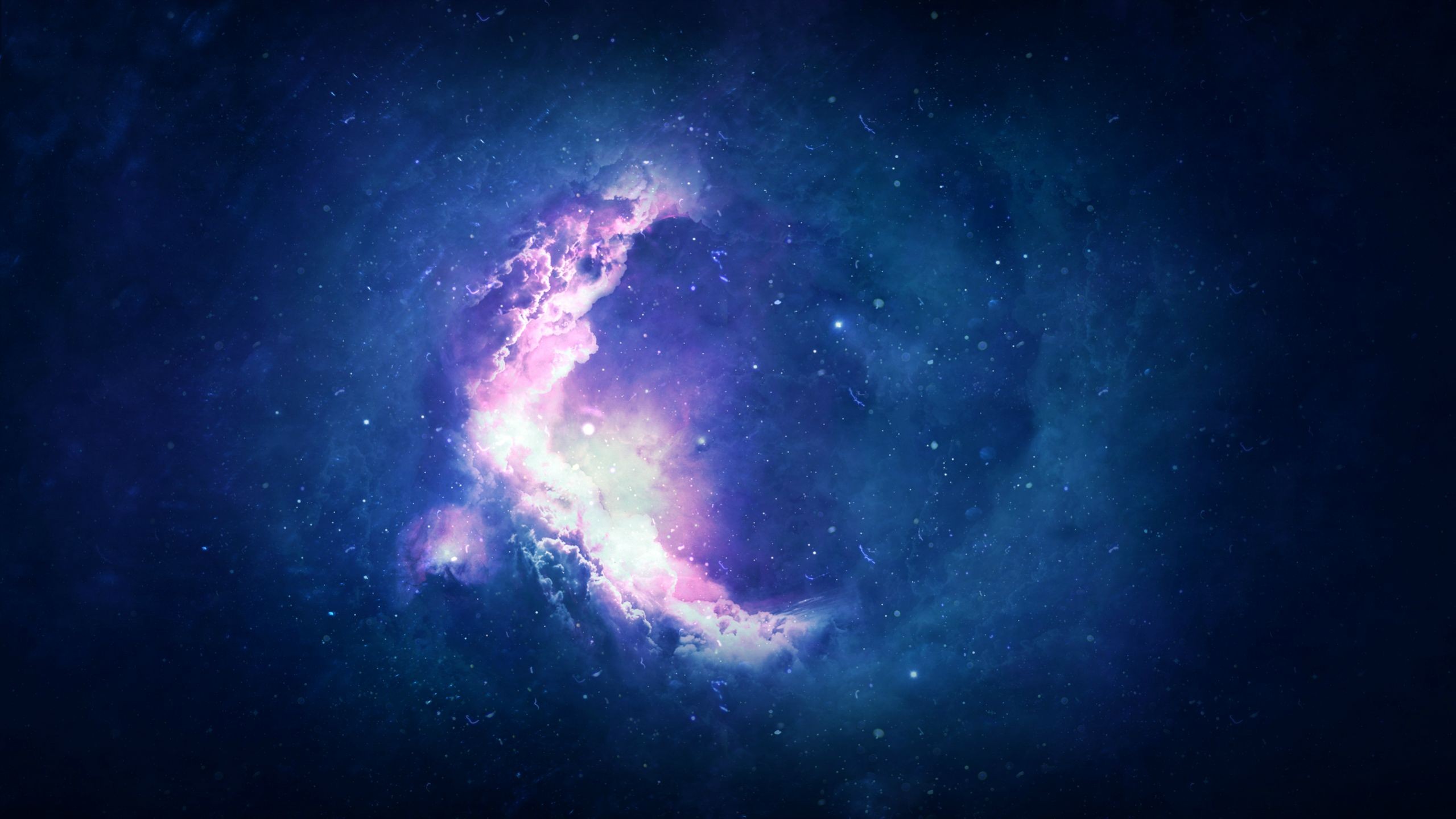 Cosmic Nebula in Deep Space HD Wallpaper