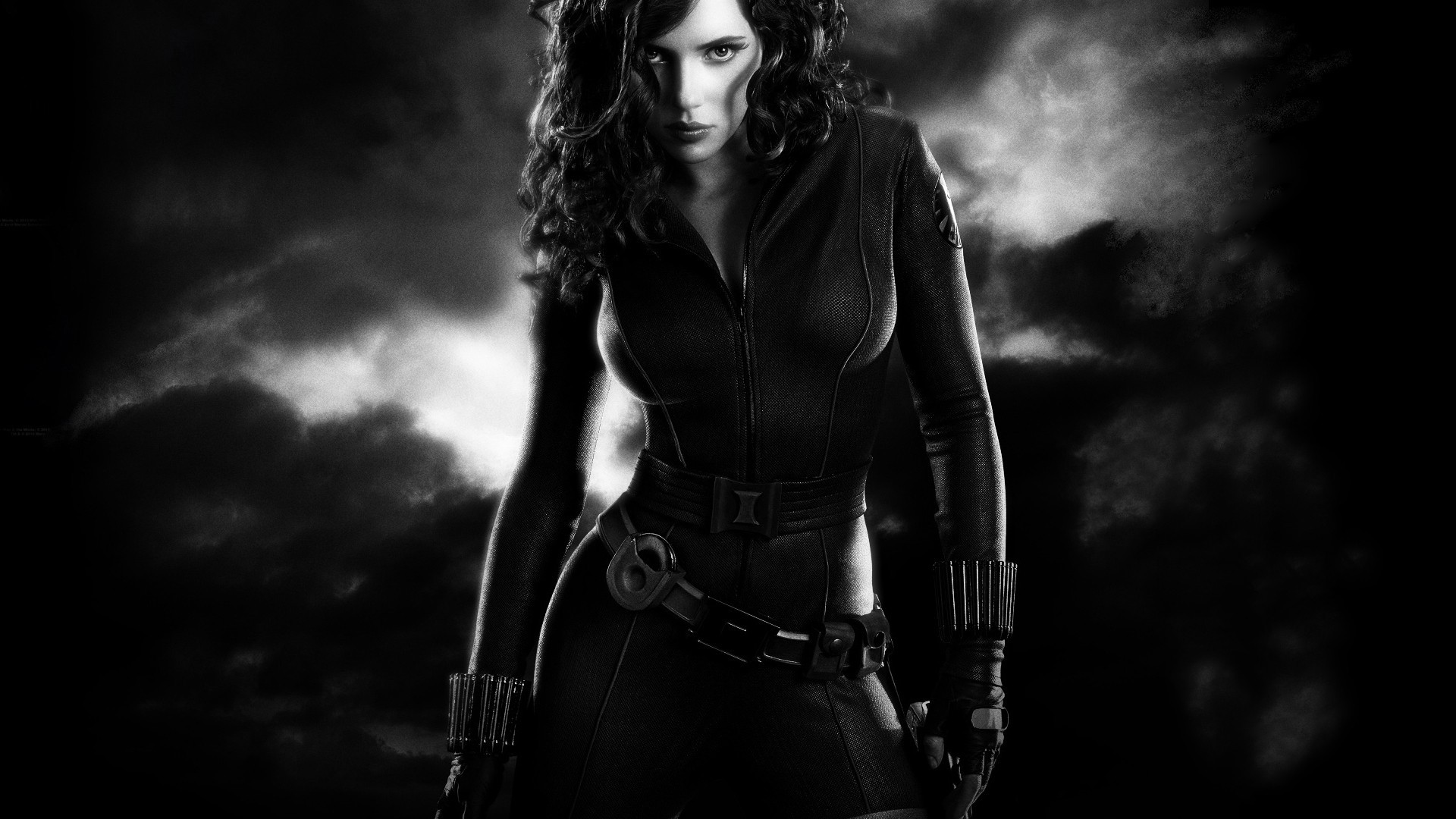 Black Widow in Iron Man 2 HD Wallpaper
