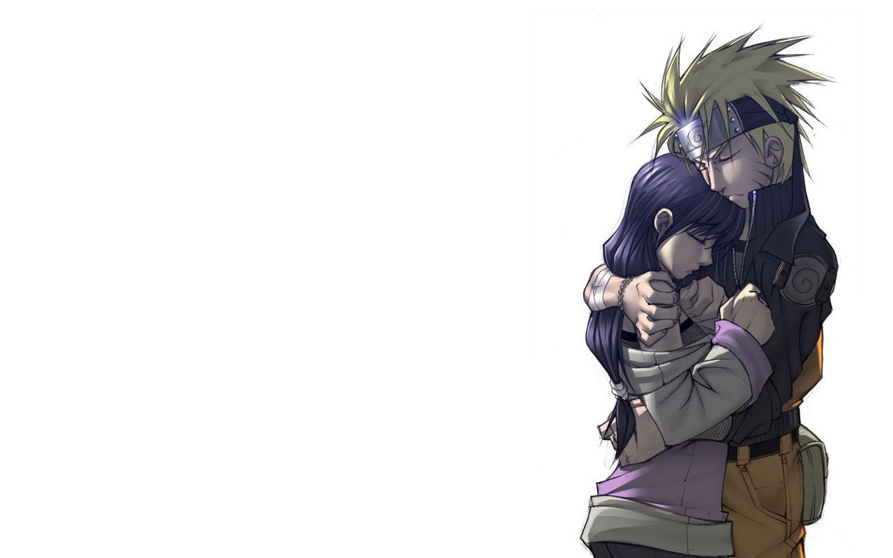 Naruto Shippuuden anime girls anime boys Hyuuga Hinata Uzumaki Naruto anime HD Wallpaper