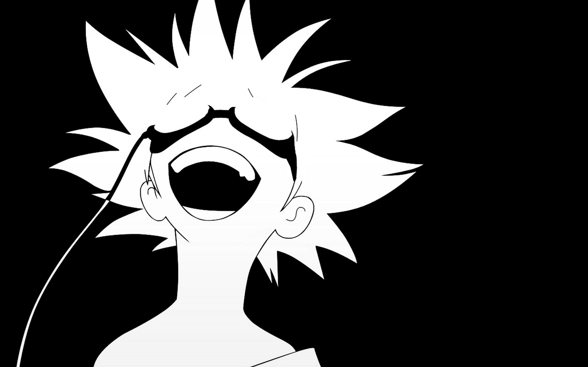 Spike Spiegel from Cowboy Bebop laughing HD Wallpaper