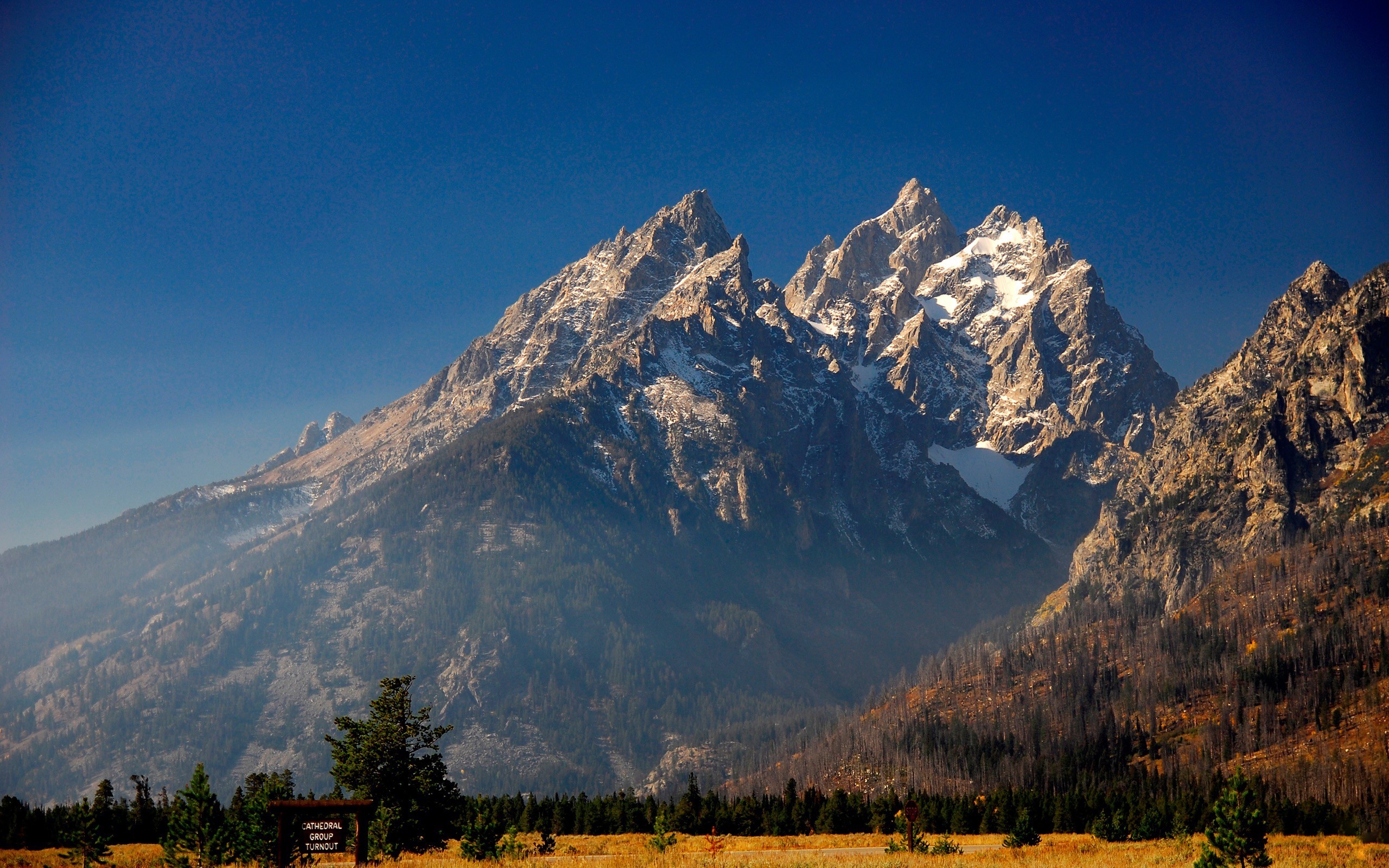 Cathedral Group, Grand Teton National Park HD Wallpaper