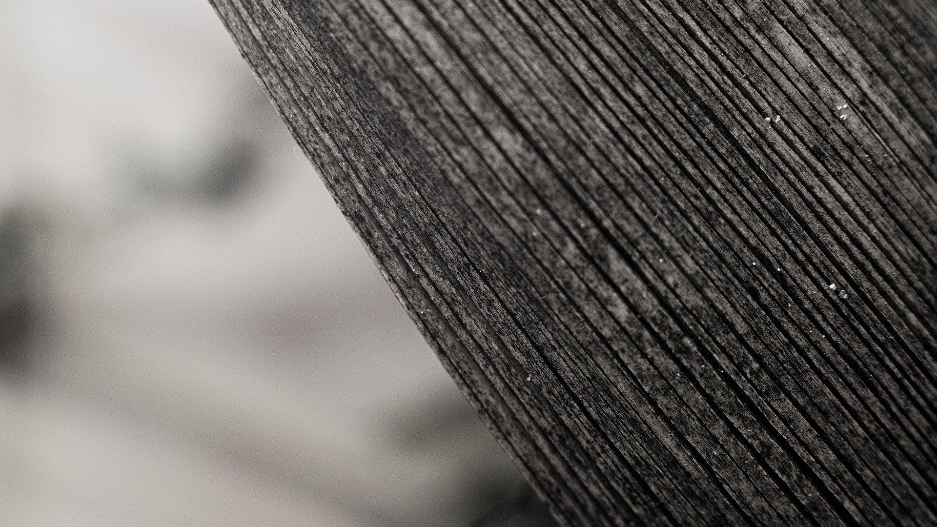 Close-up of textured dark wood grain HD Wallpaper