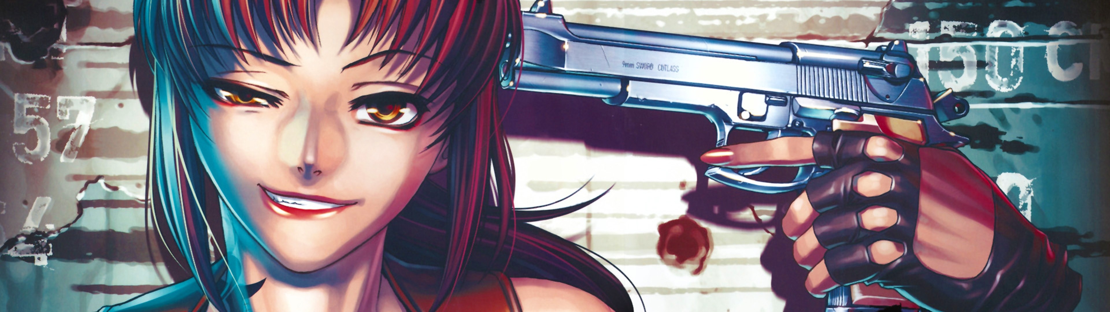 Black Lagoon Revy with a Gun HD Wallpaper