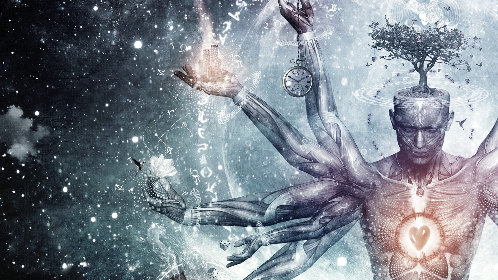 Cameron Gray spiritual meditation HD Wallpaper