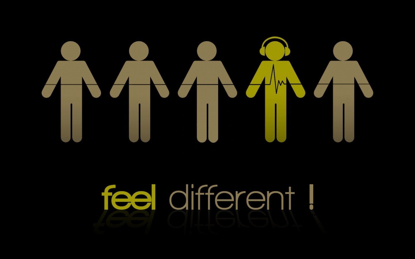Feel Different music artwork HD Wallpaper