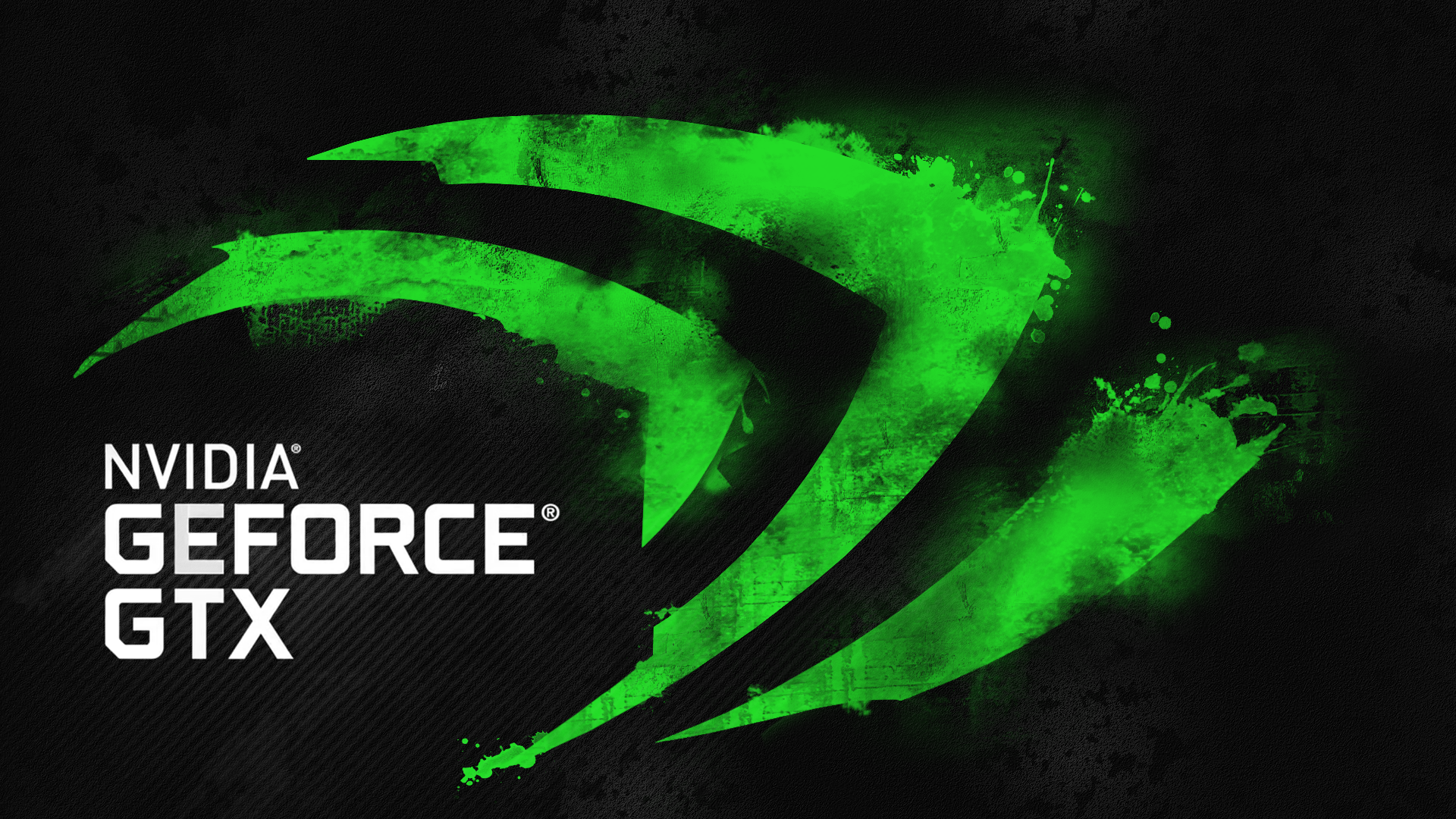 Nvidia GeForce GTX Logo HD Wallpaper