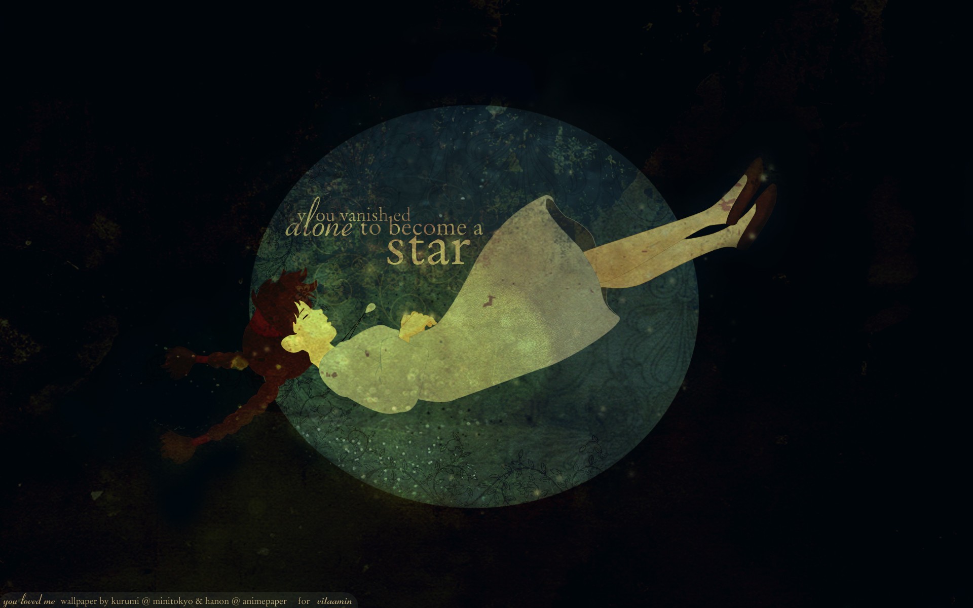 You Vanished, Alone to Become a Star HD Wallpaper
