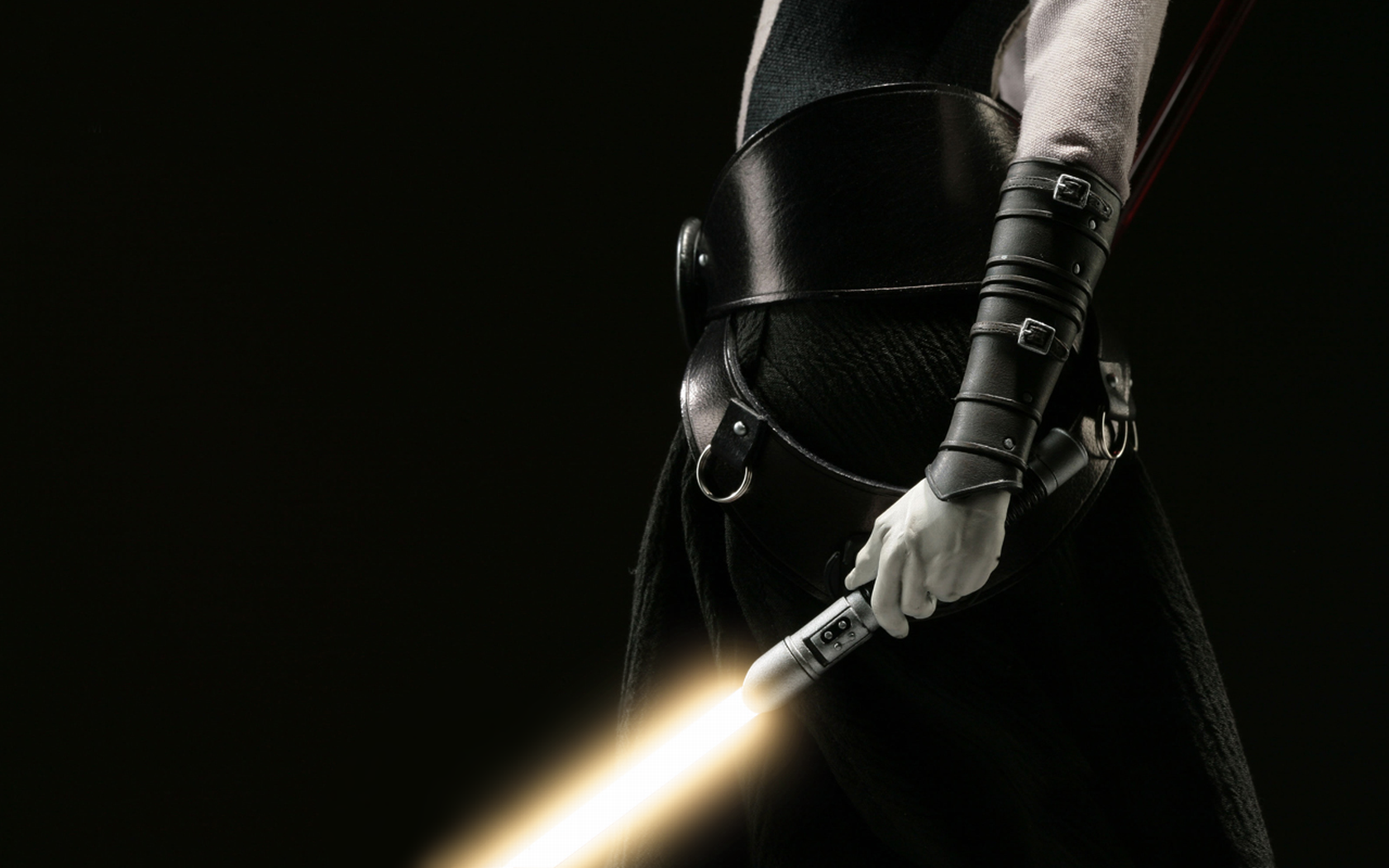 Star Wars Sith holding a lightsaber HD Wallpaper