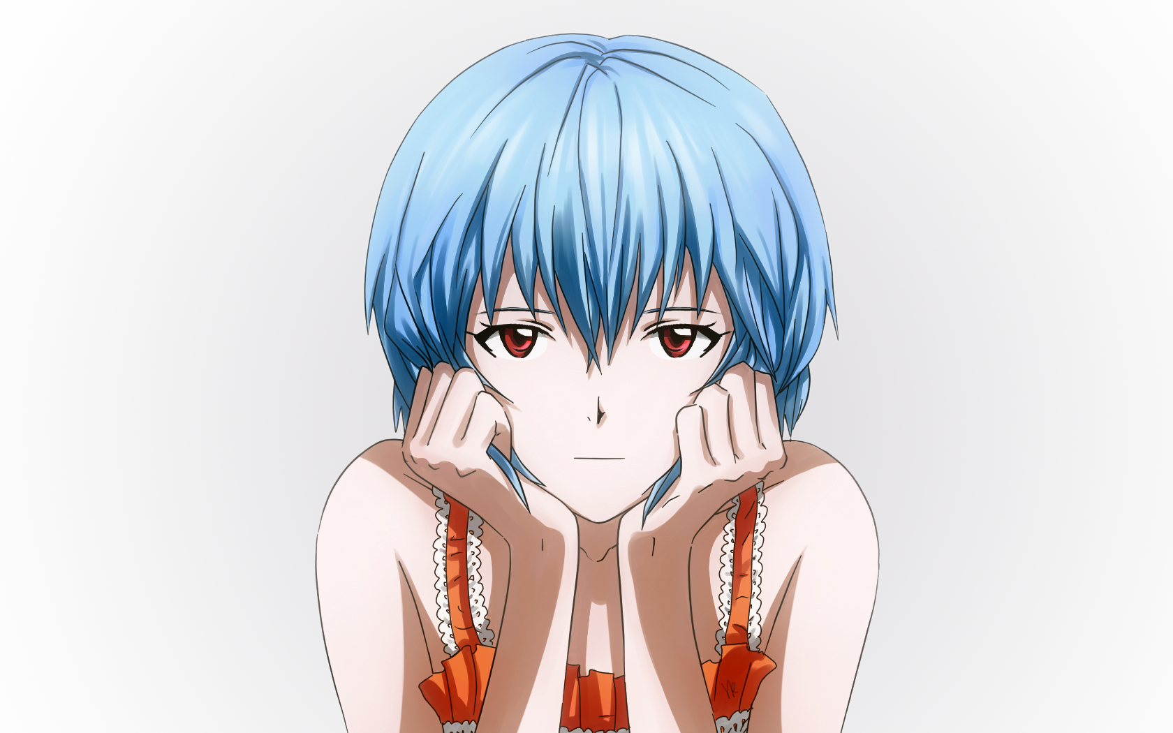 Ayanami Rei from Neon Genesis Evangelion HD Wallpaper