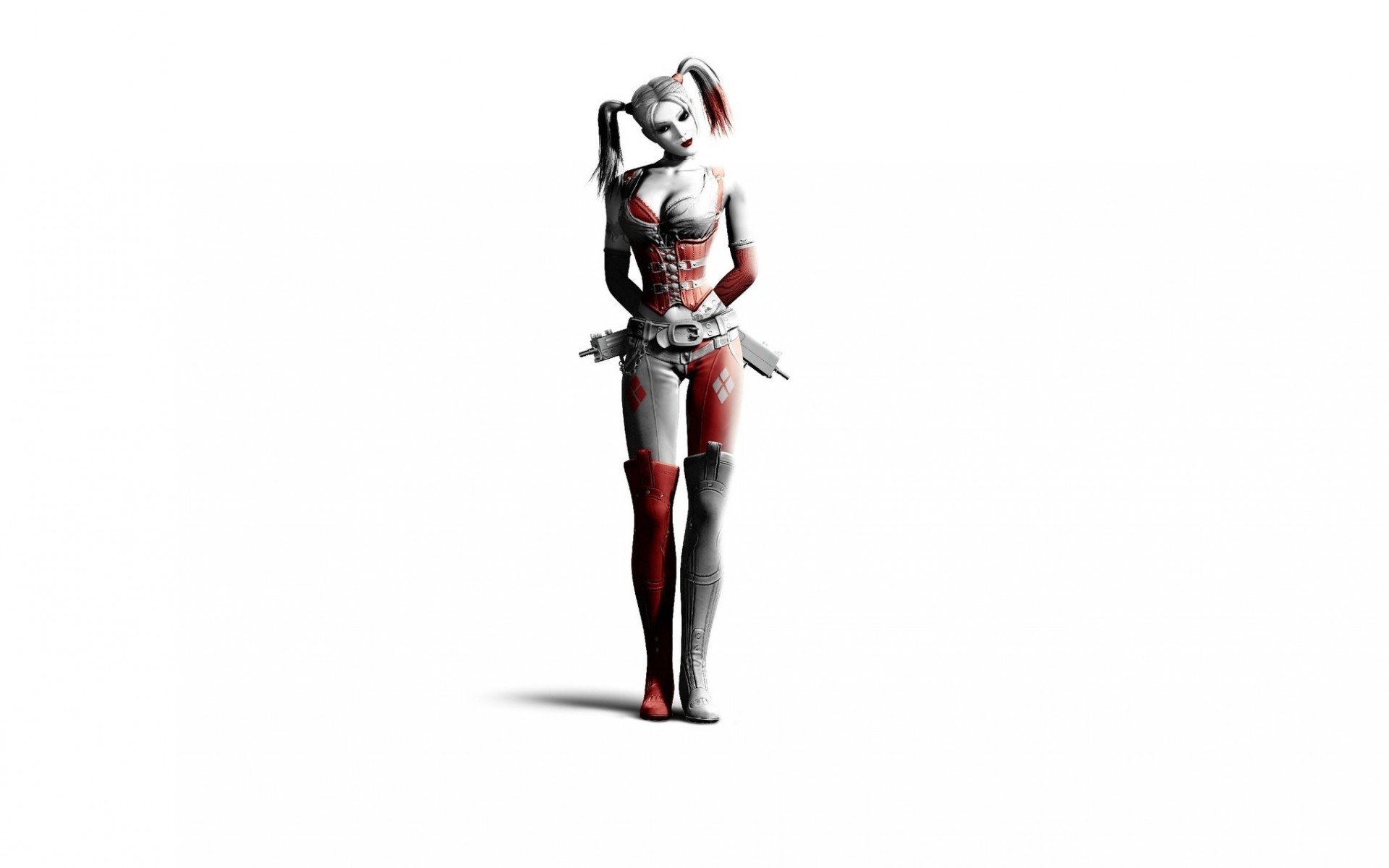 Harley Quinn from Batman: Arkham City HD Wallpaper