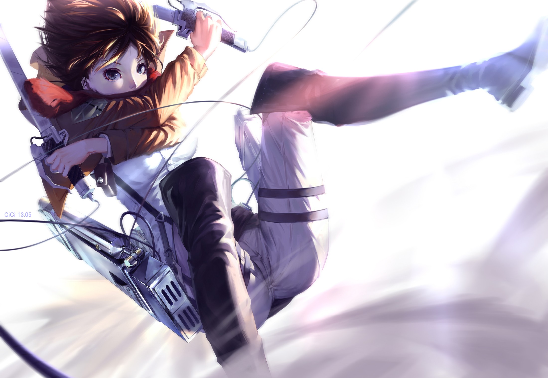 Mikasa Ackerman in Attack on Titan HD Wallpaper