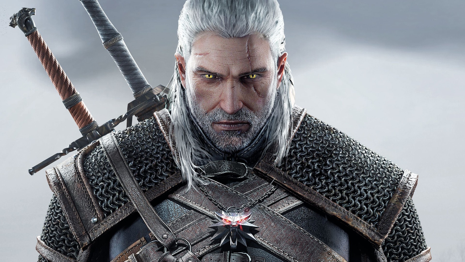 Geralt of Rivia from The Witcher 3: Wild Hunt HD Wallpaper