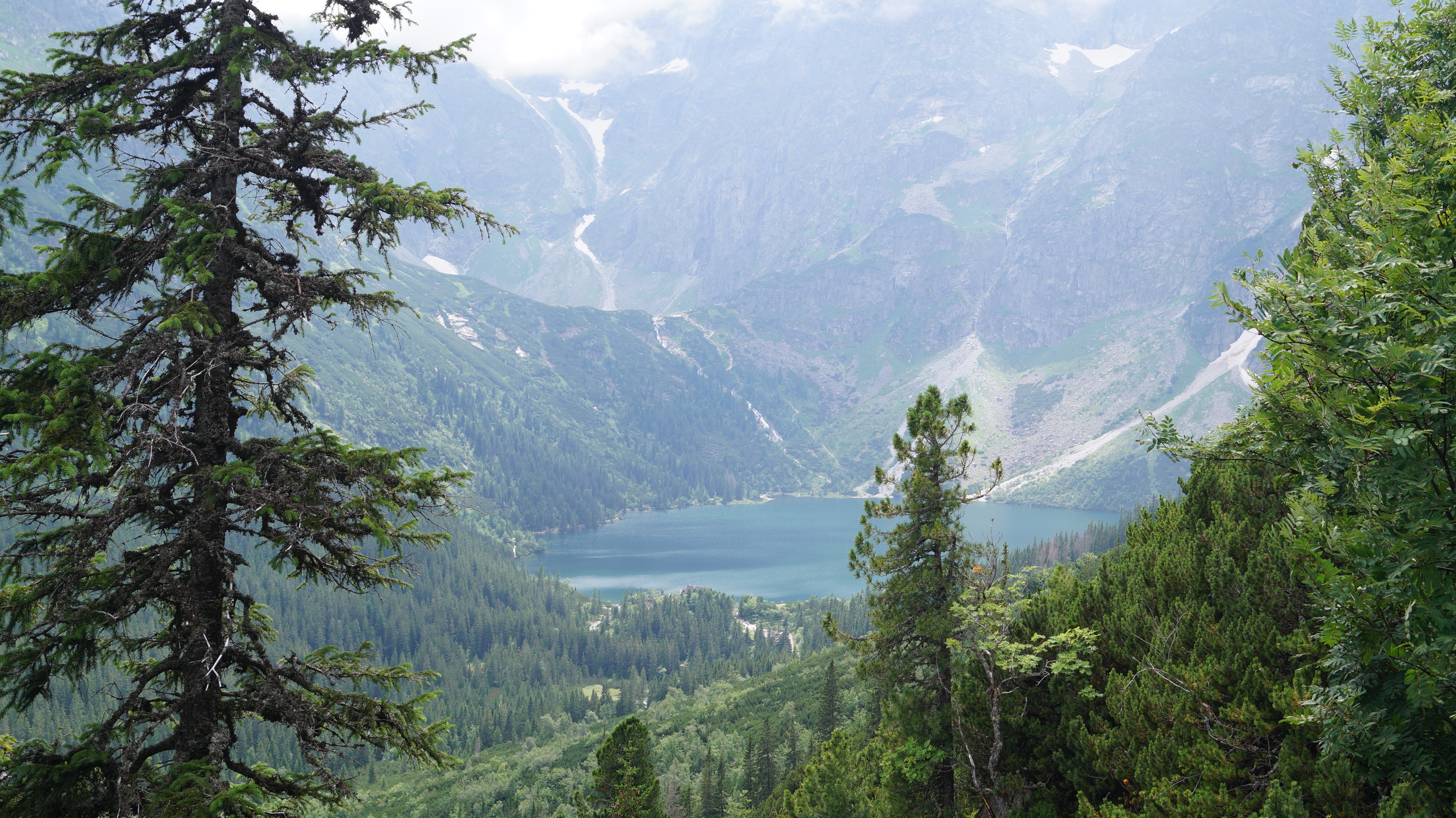 Morskie Oko Lake in the Tatra Mountains, Poland HD Wallpaper