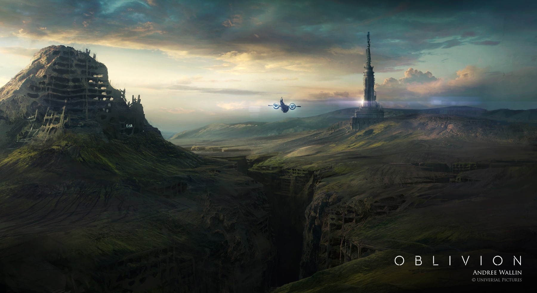 Oblivion concept art by Andree Wallin HD Wallpaper
