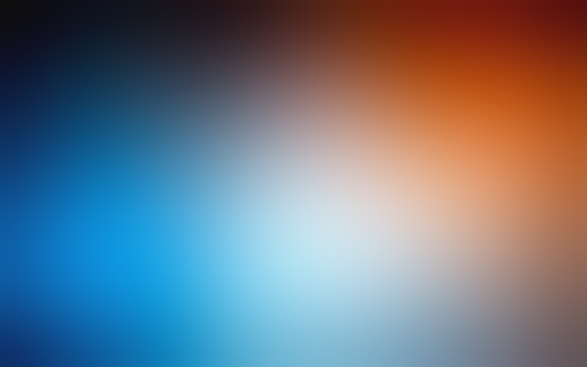 Abstract gradient with blue and orange hues HD Wallpaper