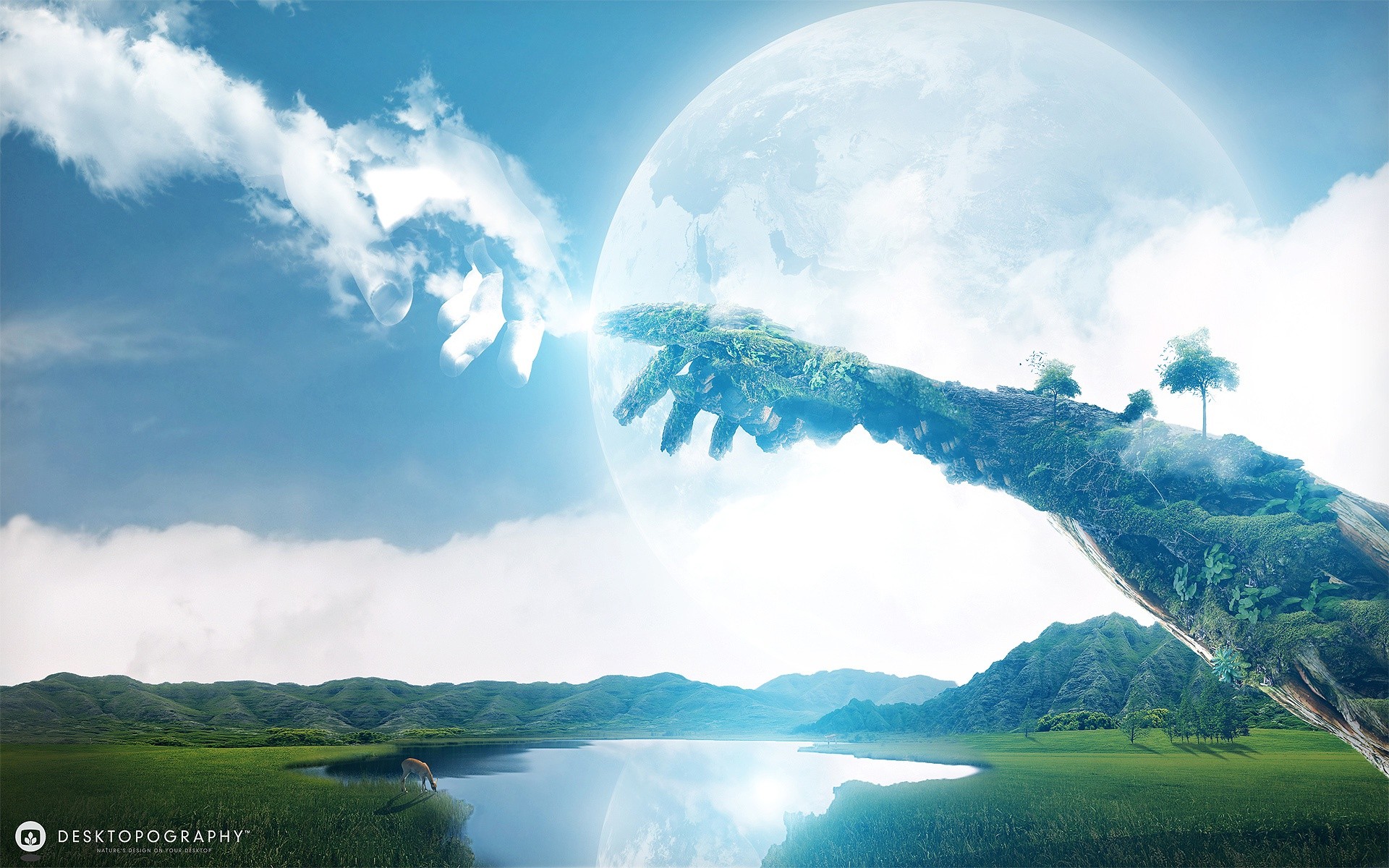 Desktopography: Creation of Nature HD Wallpaper