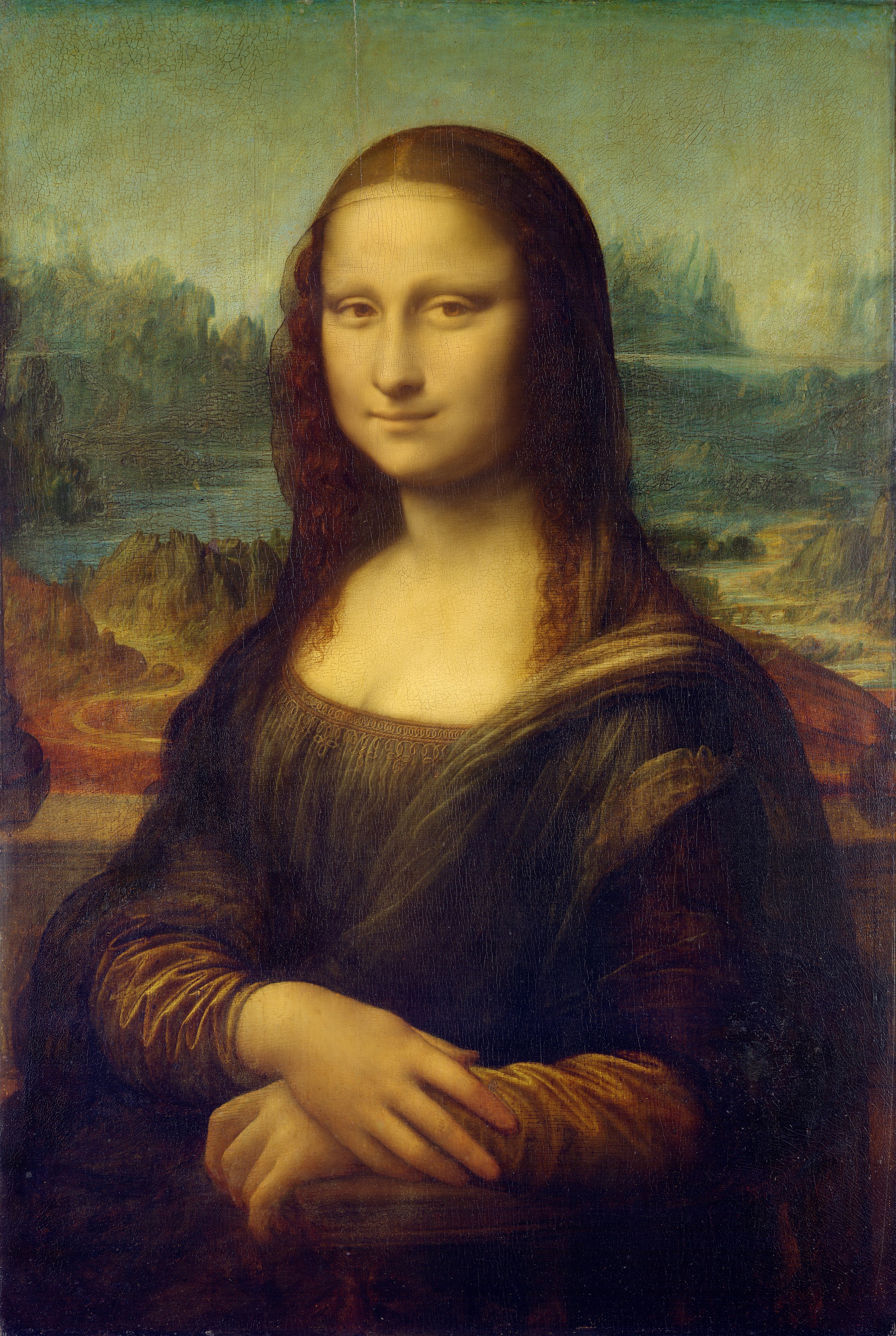 Mona Lisa by Leonardo da Vinci HD Wallpaper