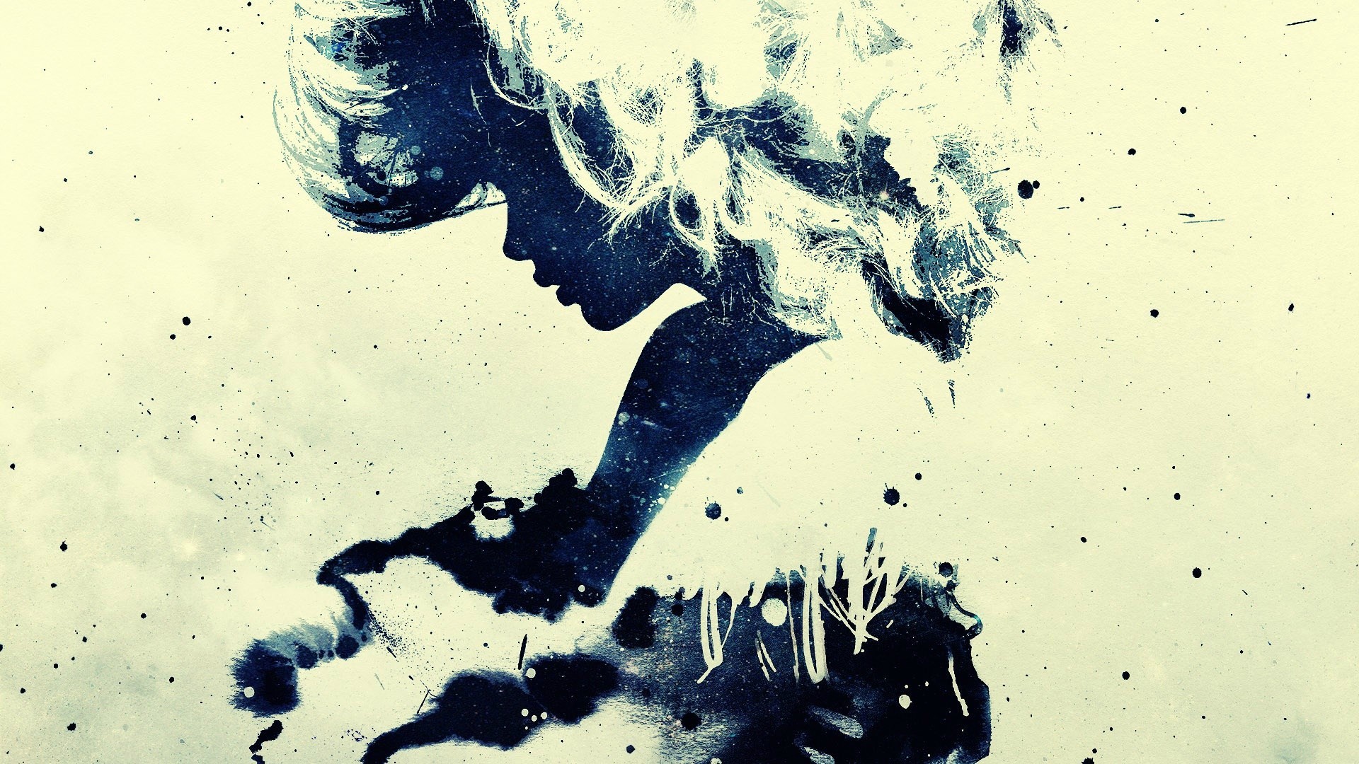 Painting of a woman by Alex Cherry HD Wallpaper