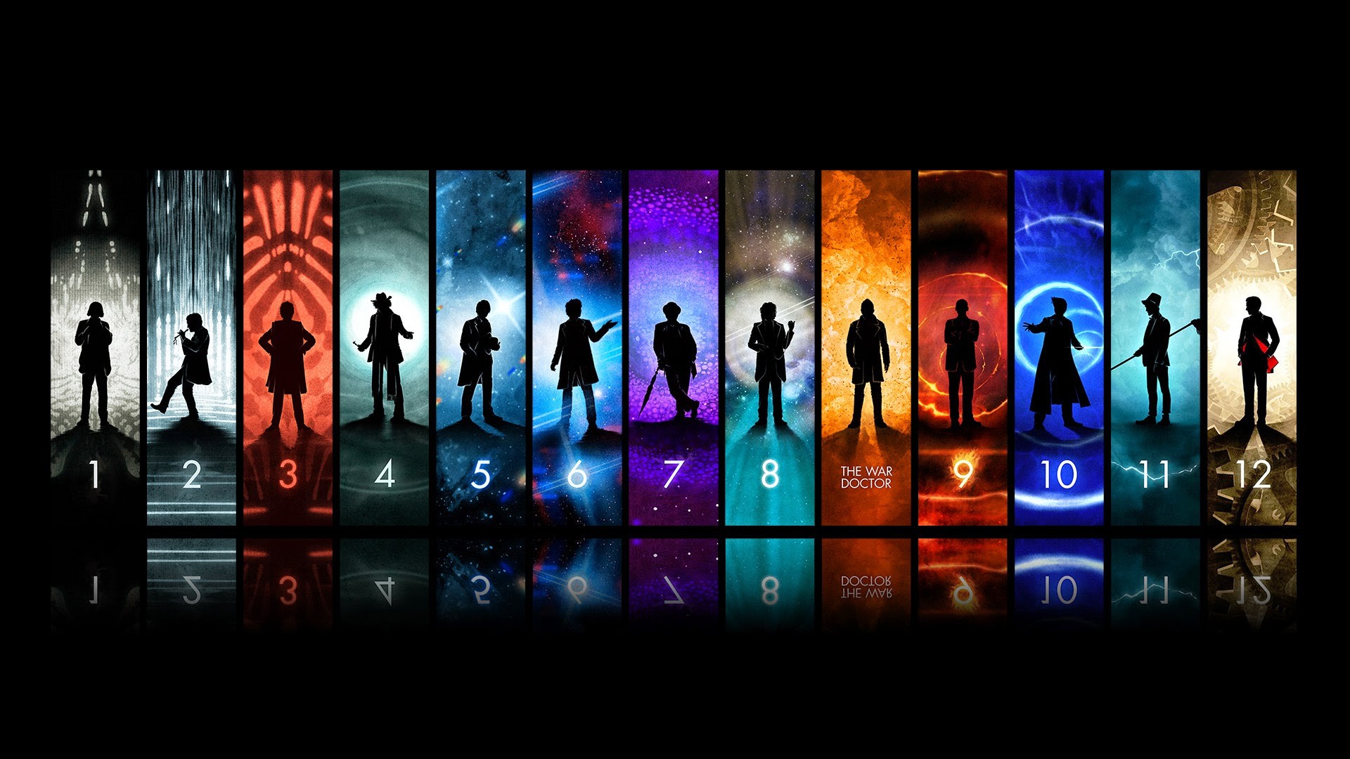 Doctor Who The Doctor Collage HD Wallpaper
