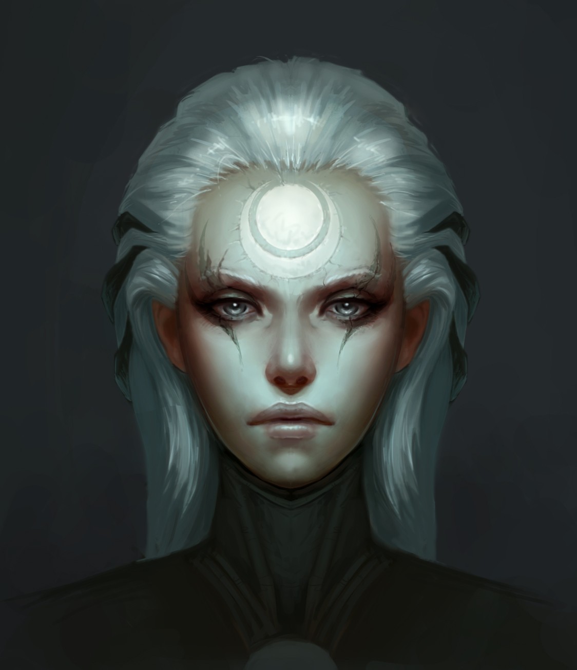 Diana from League of Legends fan art HD Wallpaper