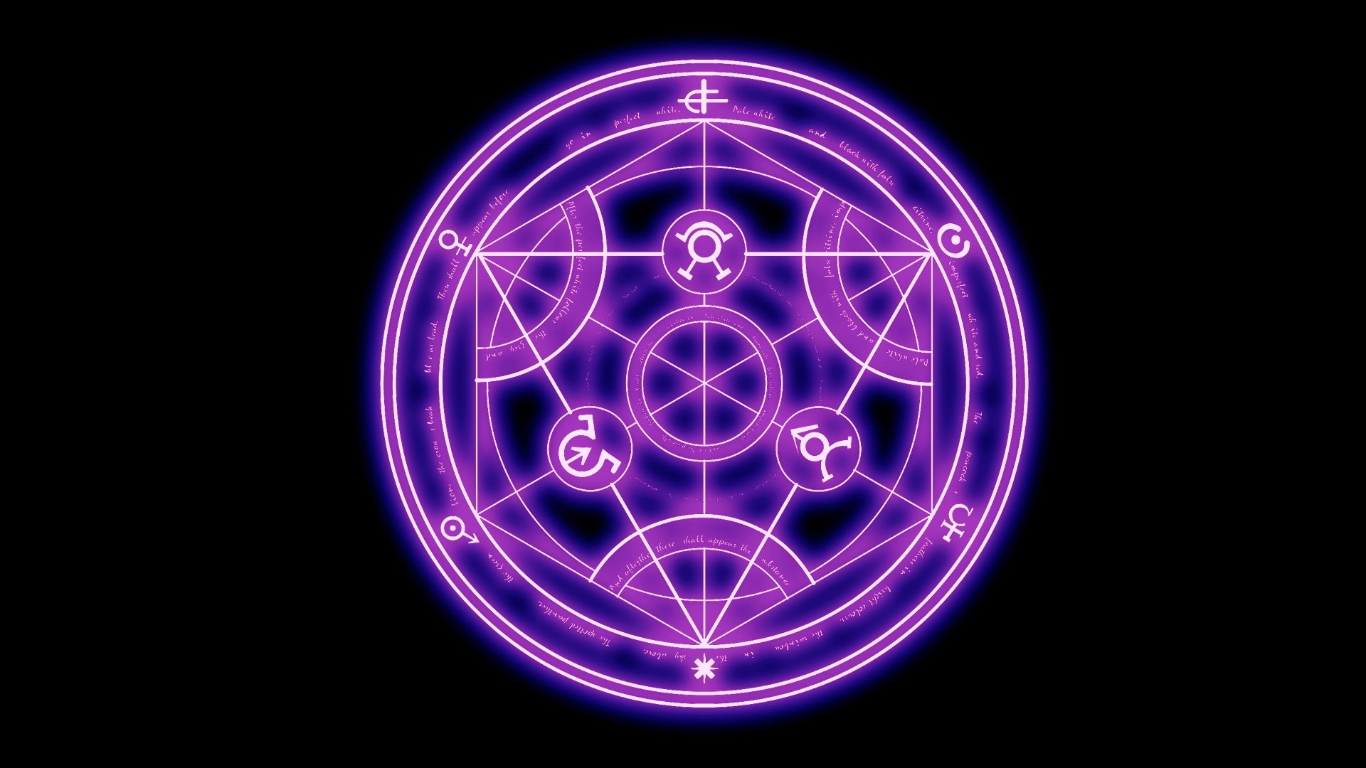 Fullmetal Alchemist Transmutation Circle HD Wallpaper