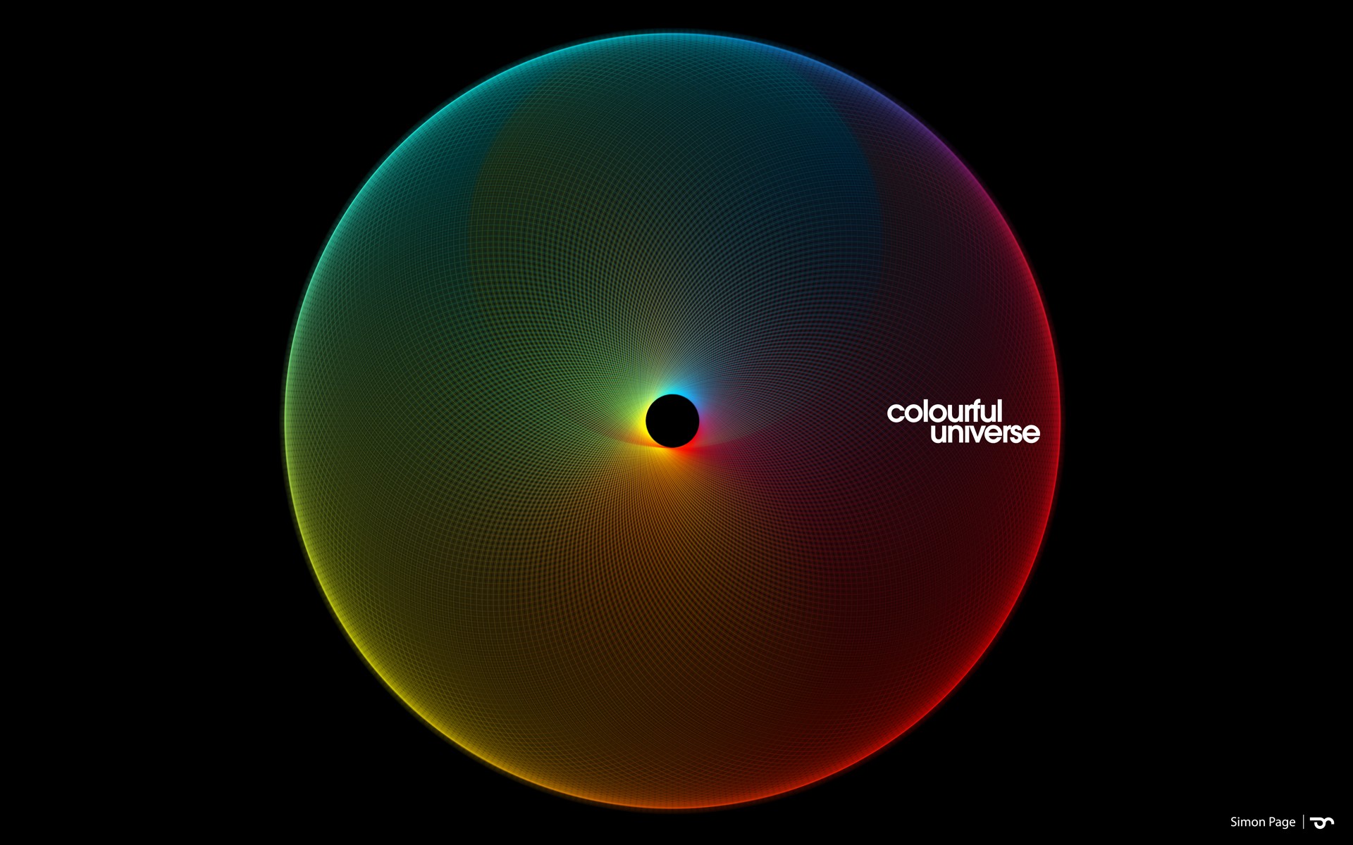 Colourful Universe by Simon C. Page HD Wallpaper