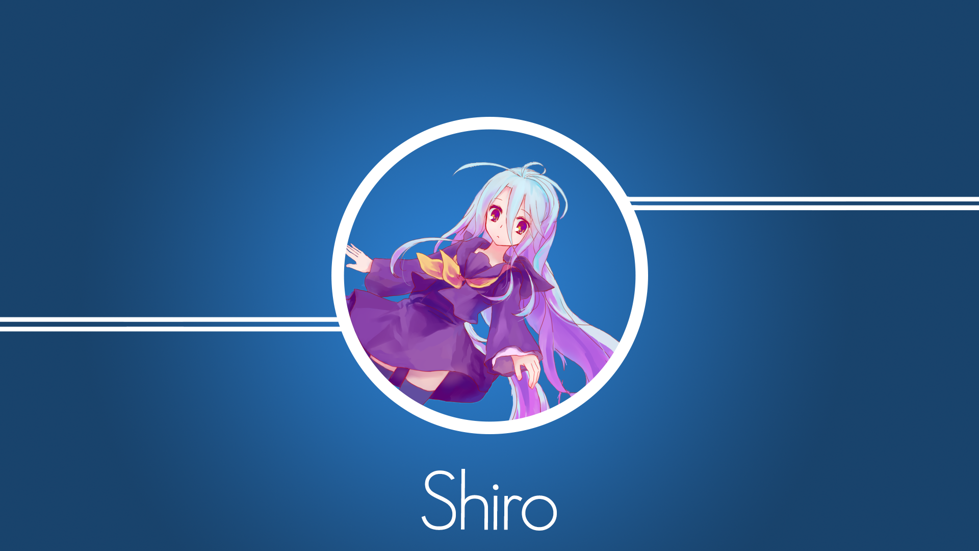 Shiro from No Game No Life HD Wallpaper