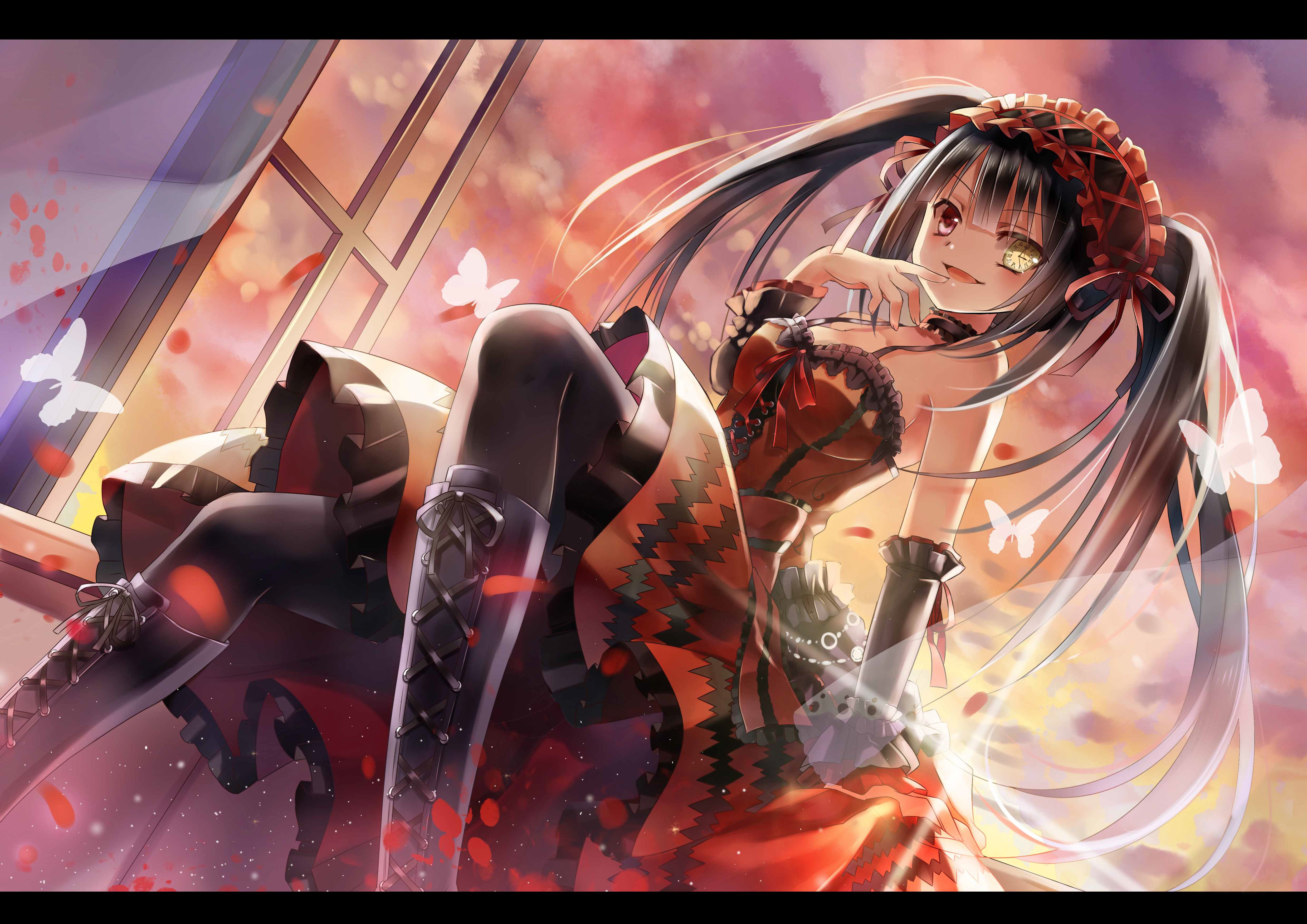 Tokisaki Kurumi from Date A Live HD Wallpaper