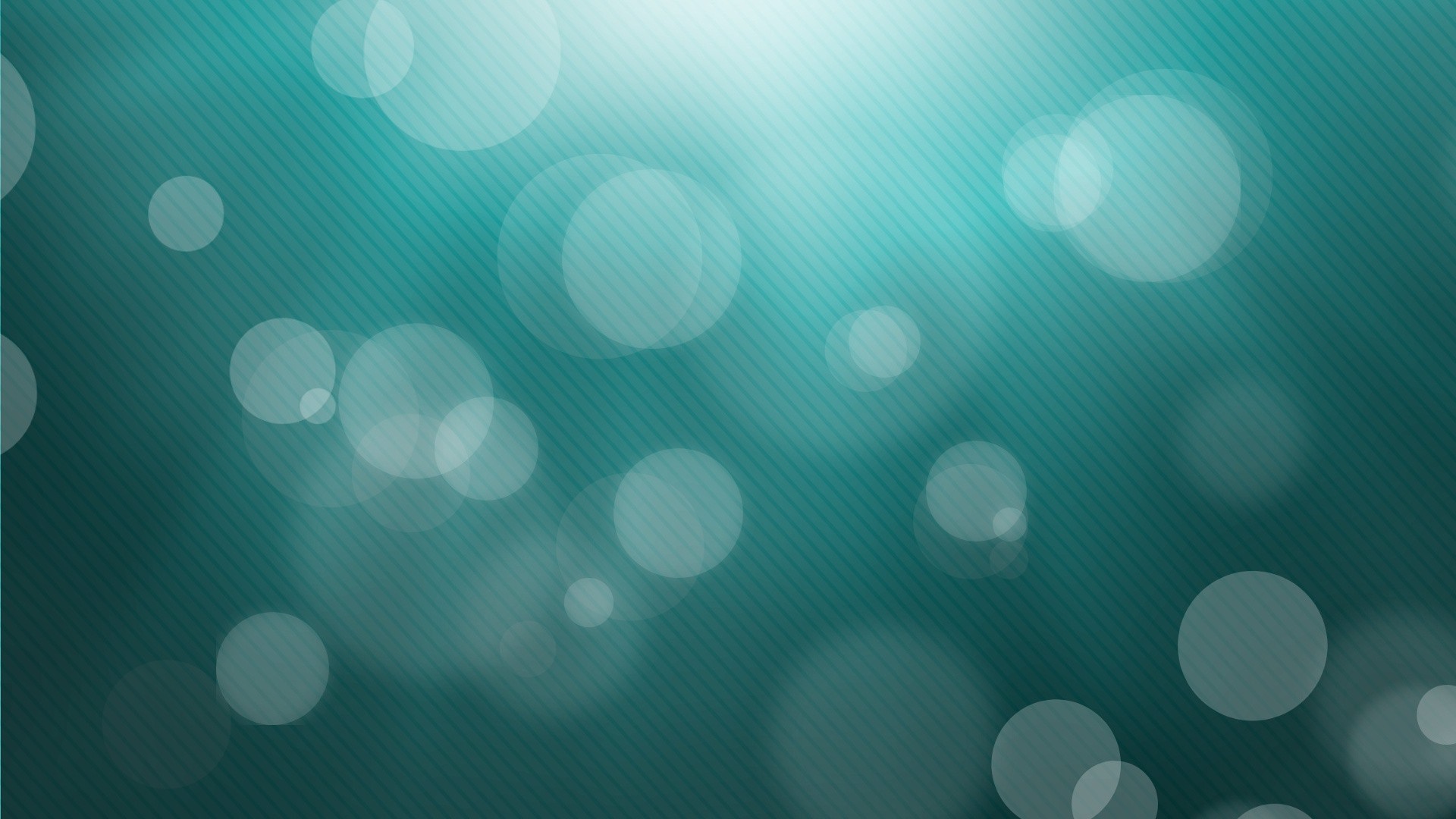 Abstract blue background with bokeh effect HD Wallpaper
