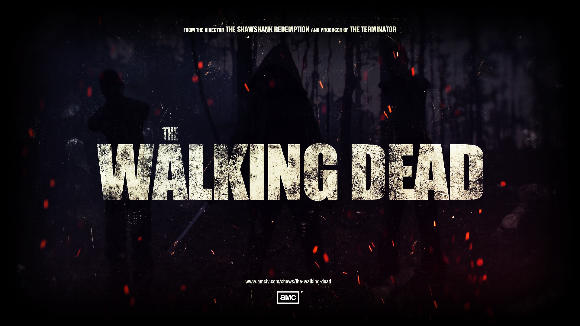 The Walking Dead TV Series Title Card HD Wallpaper