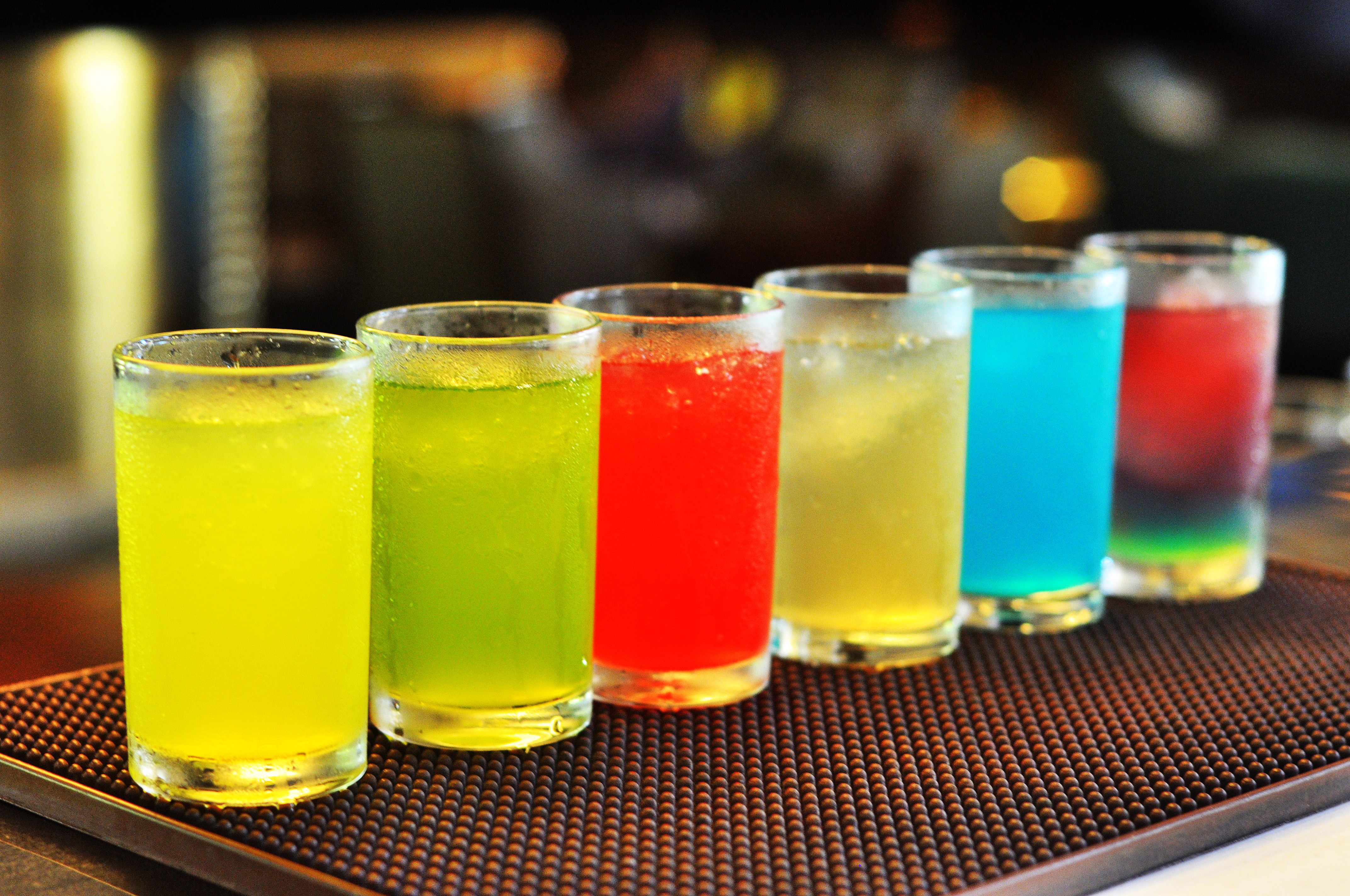 Colorful Drink Glass HD Wallpaper